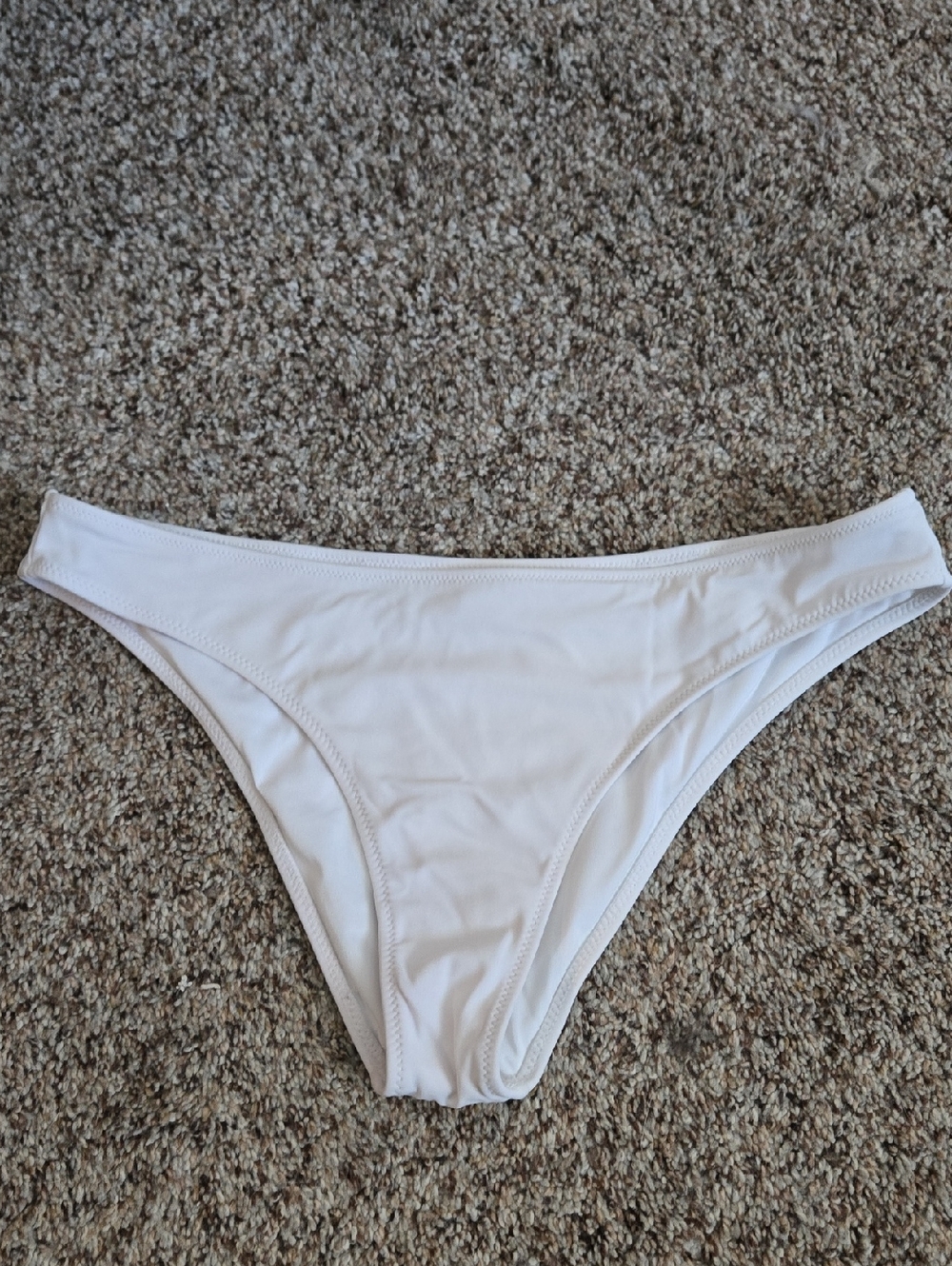 Shade & Shore White Bikini Bottom - Sleek Swim Brief